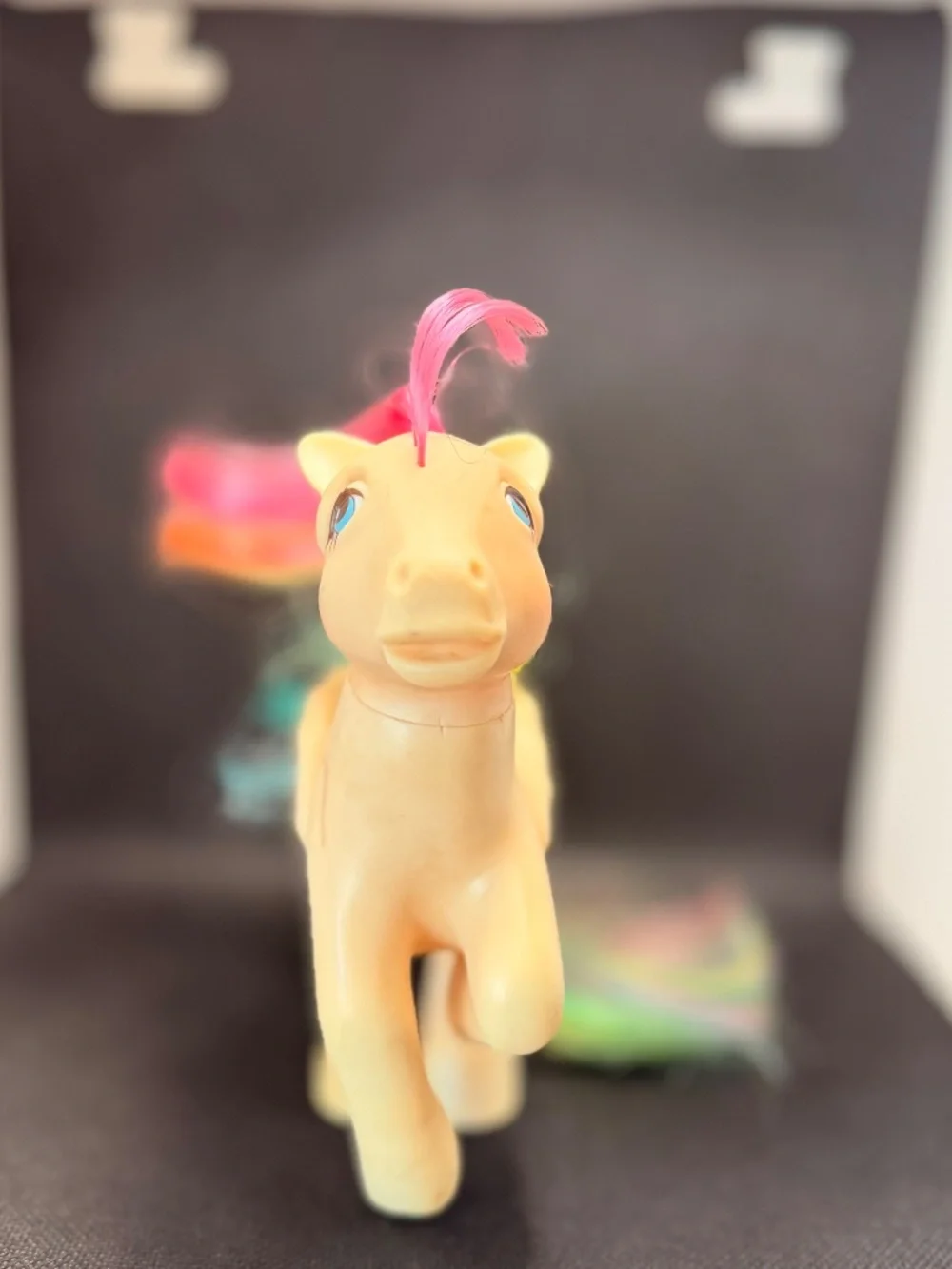 Vintage G1 Hasbro Baby Starbow Pegasus Rainbow Hair Pony